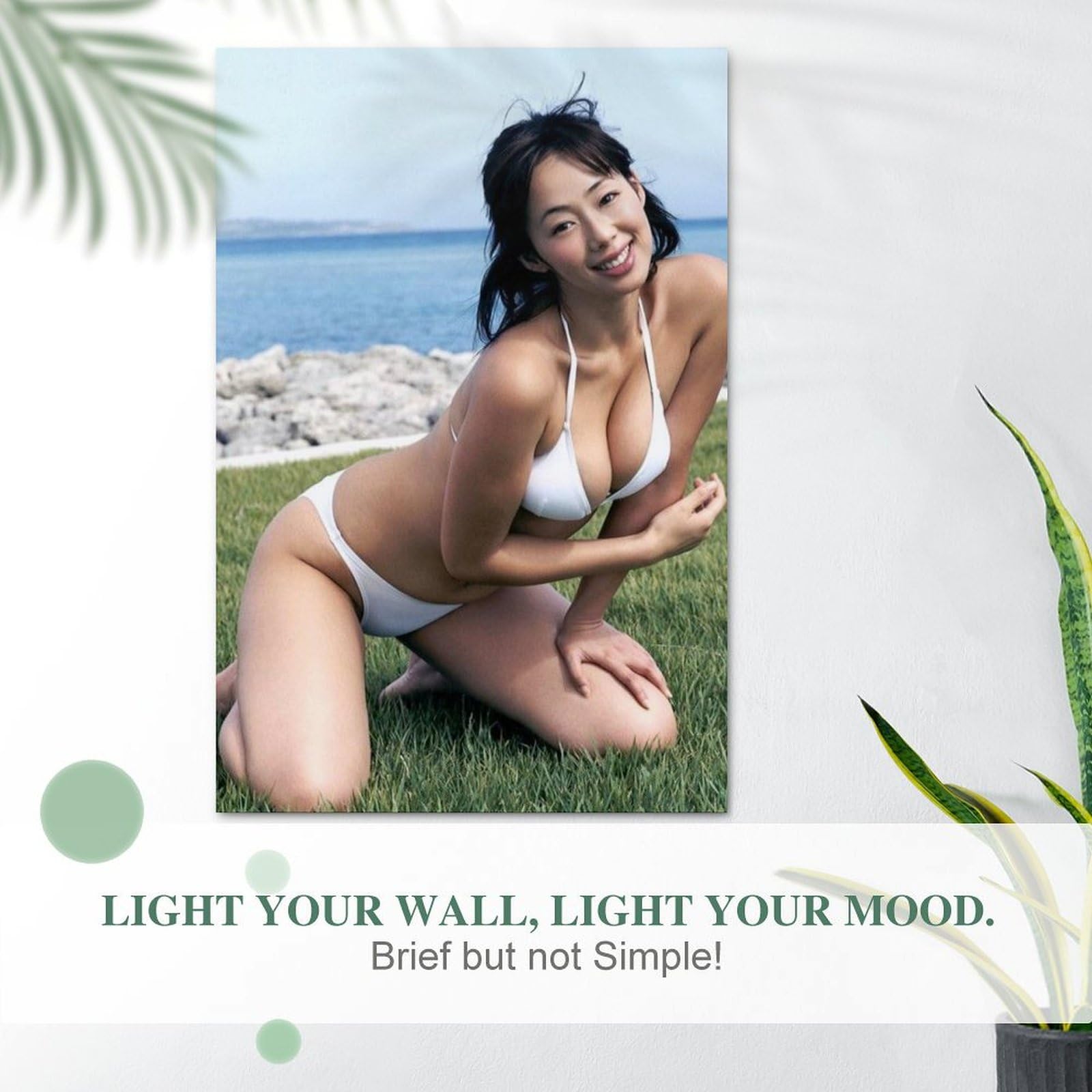 Amazon.co.jp: 井上和香26このステッカーポスター（横版）は